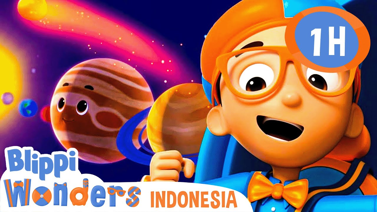 Planet | Blippi Bahasa Indonesia - video anak-anak