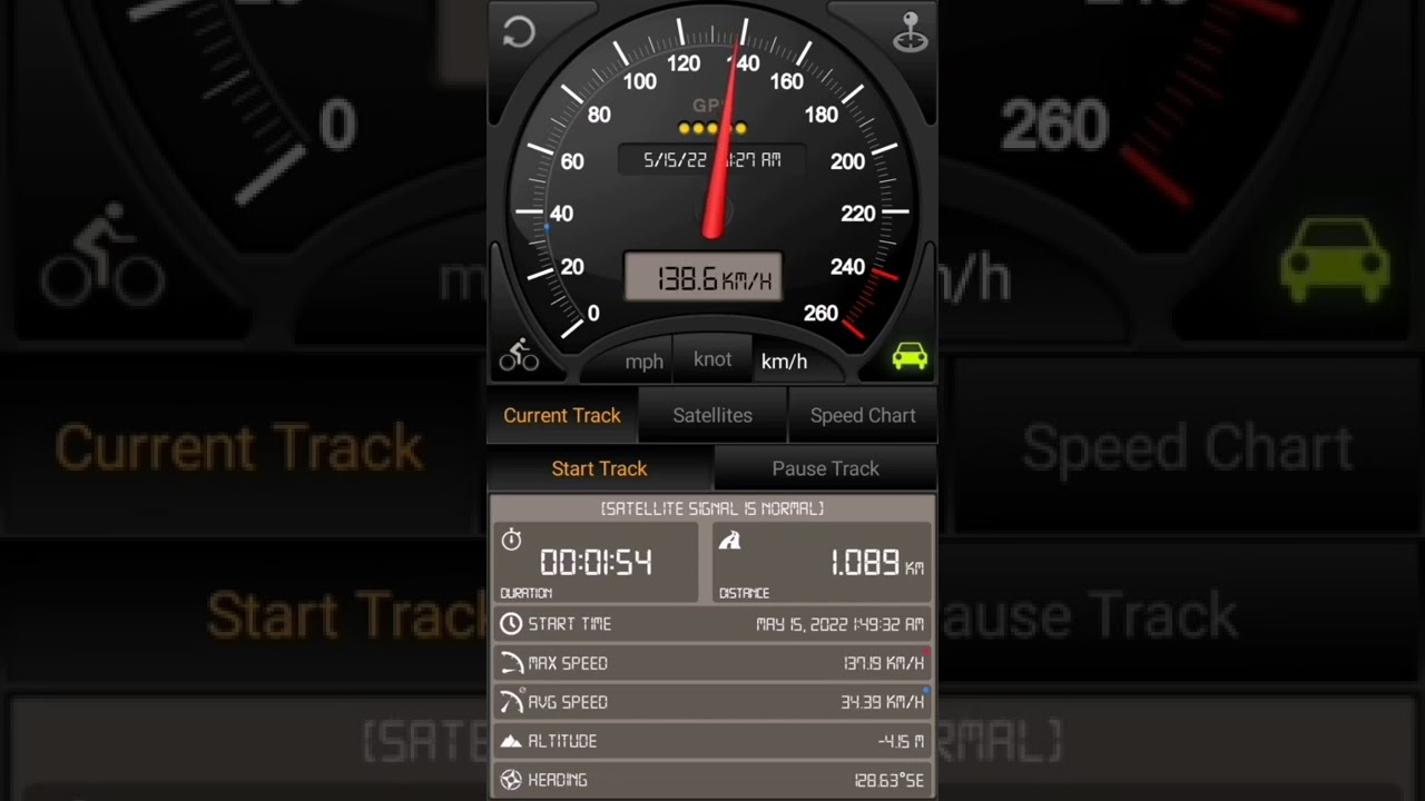 Test GPS Top Speed Yamaha TZM150