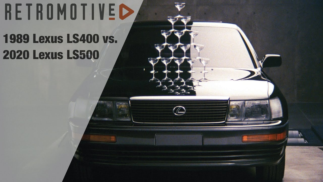 1989 Lexus LS400 vs. 2020 Lexus LS500 - A funny experiment in a Lexus commercial