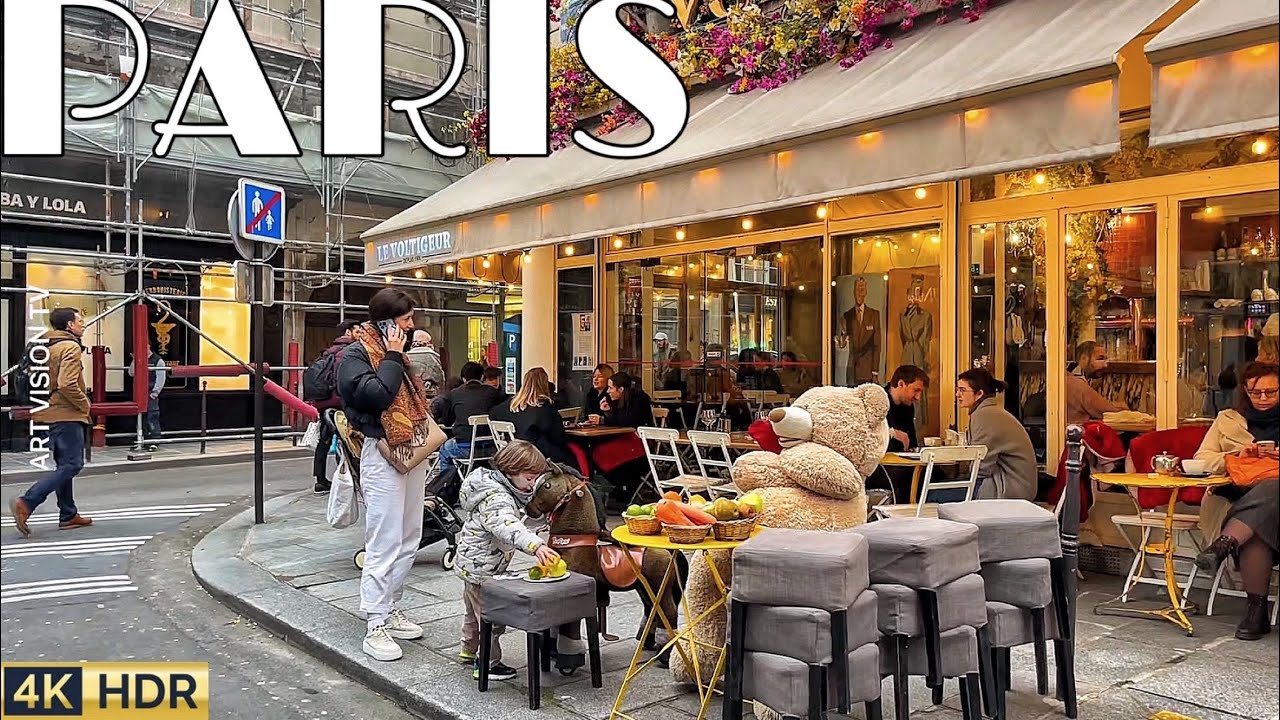 🇫🇷[PARIS 4K] WALK IN PARIS 
