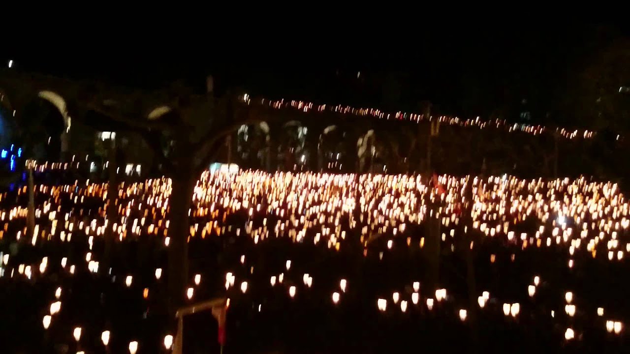 Lourdes militairy procession Ave Maria