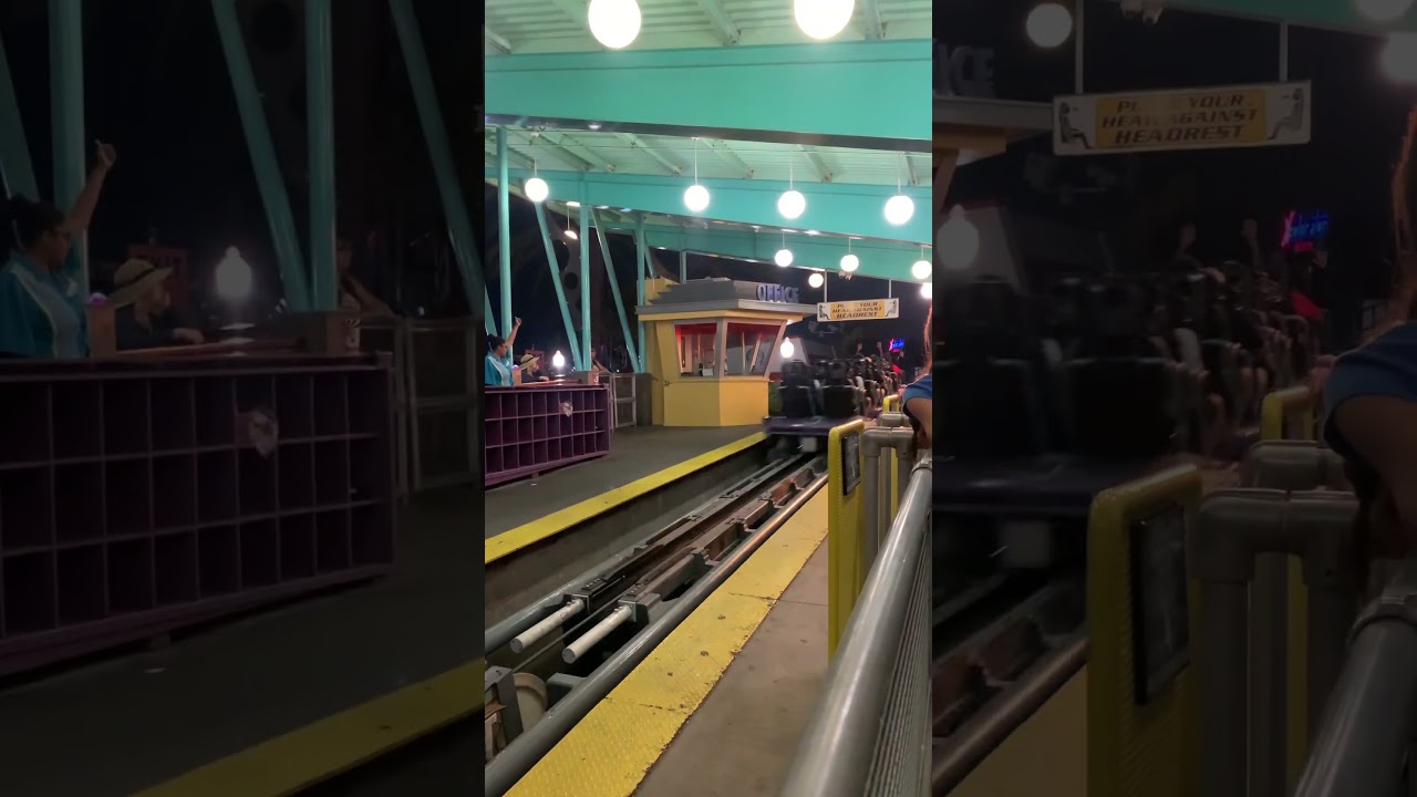 Launch Xcelerator Roller Coaster #coasterenthusiasts #launchcoaster #intamin