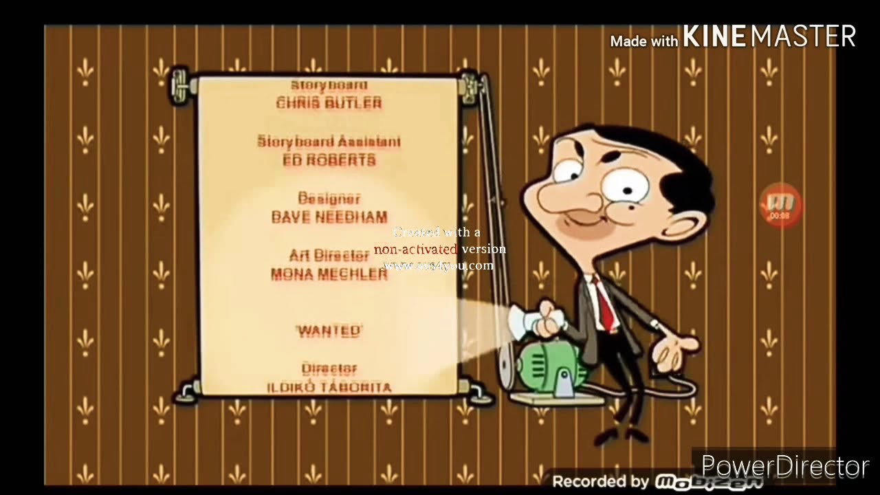 Mr.Bean end Title Effects(Sponsored by the Preview 2 Effects)