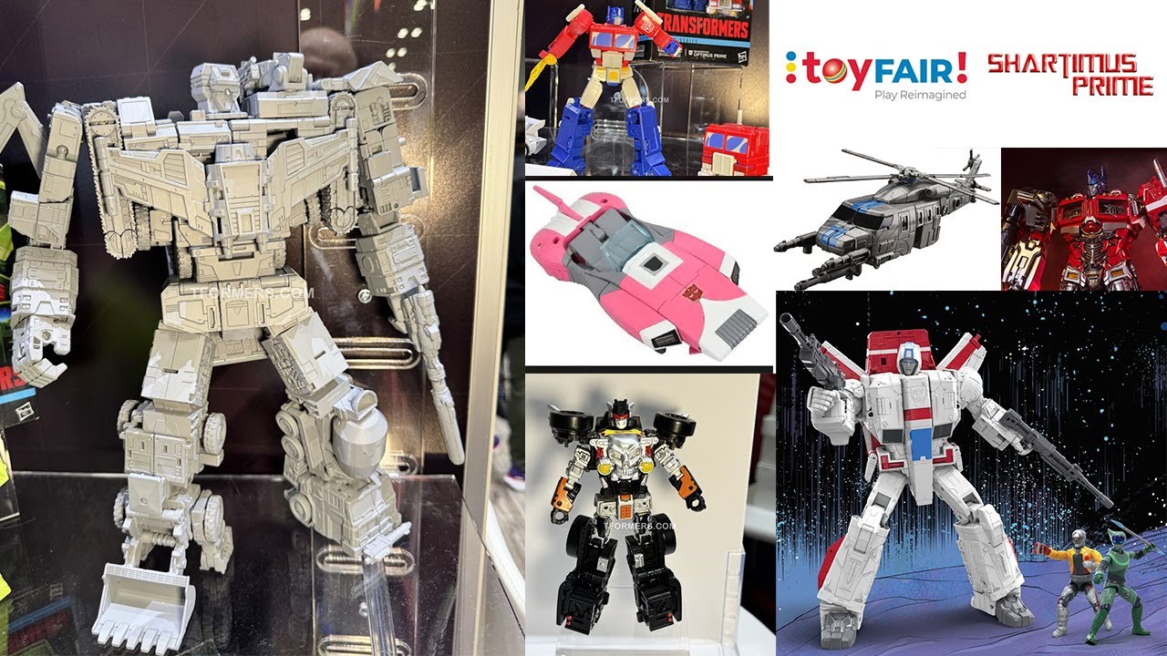 NEW Transformers Figures at New York Toy Fair 2025
