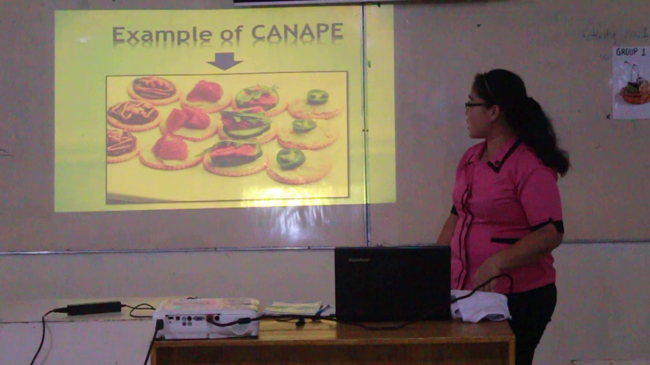 Teaching Demo in  TLE-Cookery