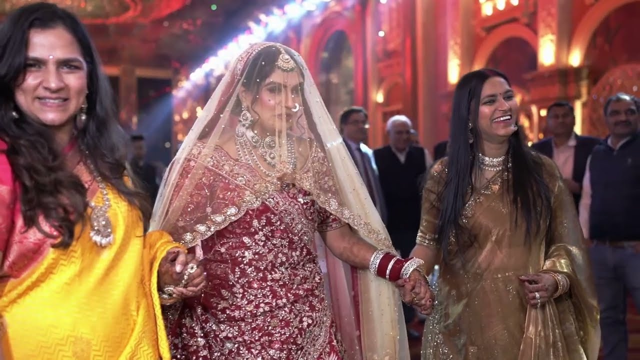 Bride Entry- Maninder and Neha