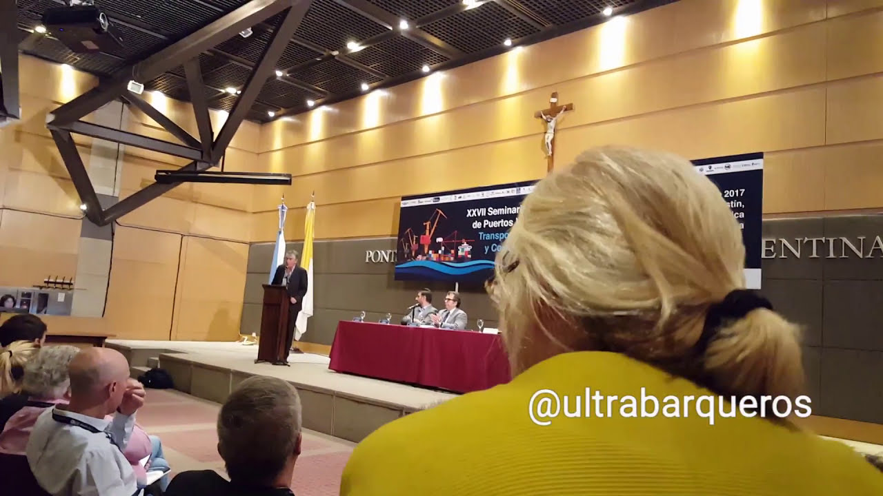 XXVII SEMINARIO INTERNACIONAL PUERTOS V&Iacute;AS NAVEGABLES - Palabras de Jorge METZ - UCA - 28.11.2017
