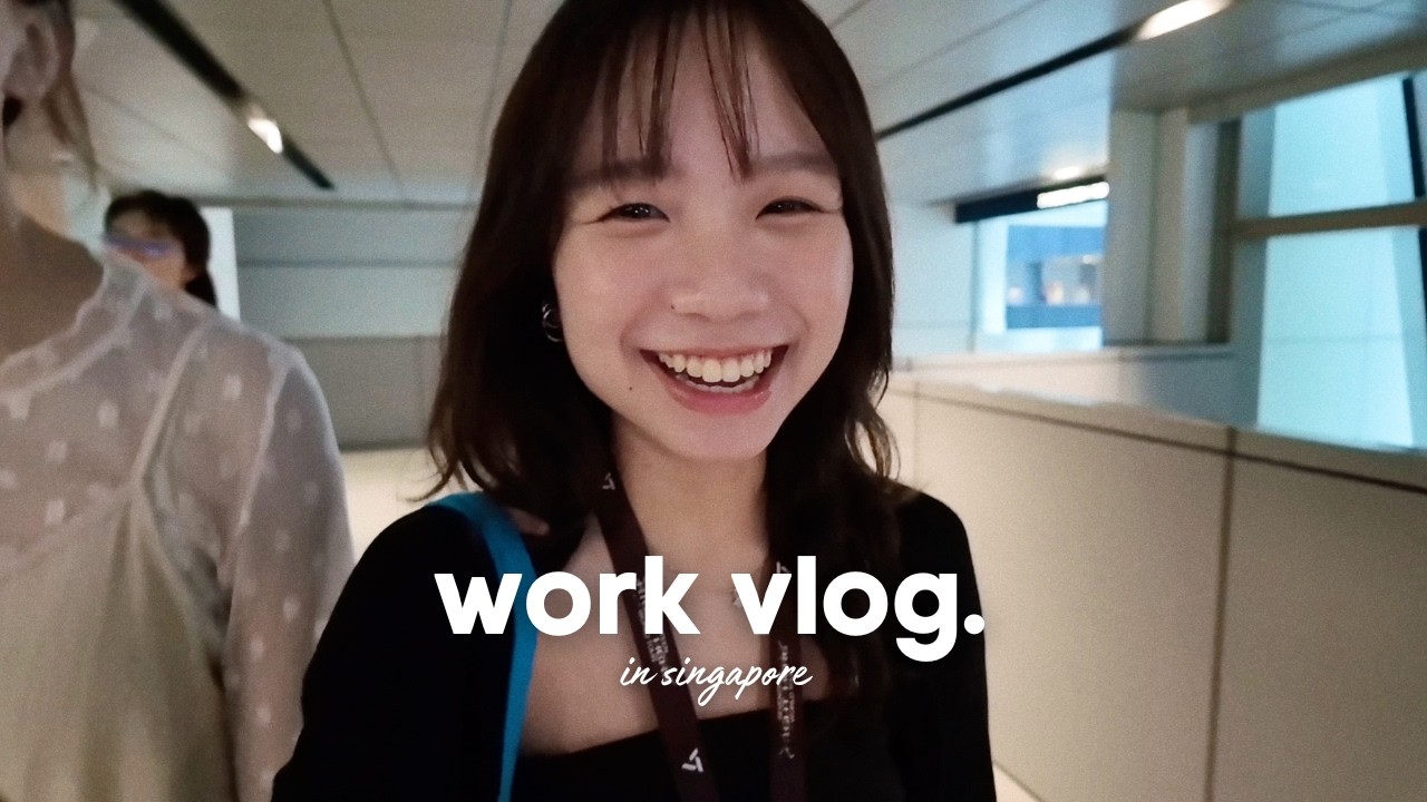 [VLOG] WORK DAY IN MY LIFE as a fresh grad in Singapore (CBD area)🥵