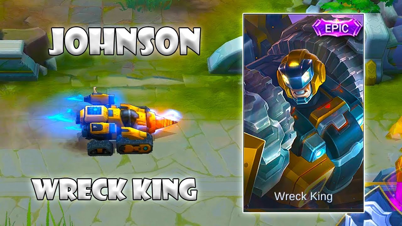 New Johnson Wreck King Epic Skin | Mobile Legends: Bang Bang