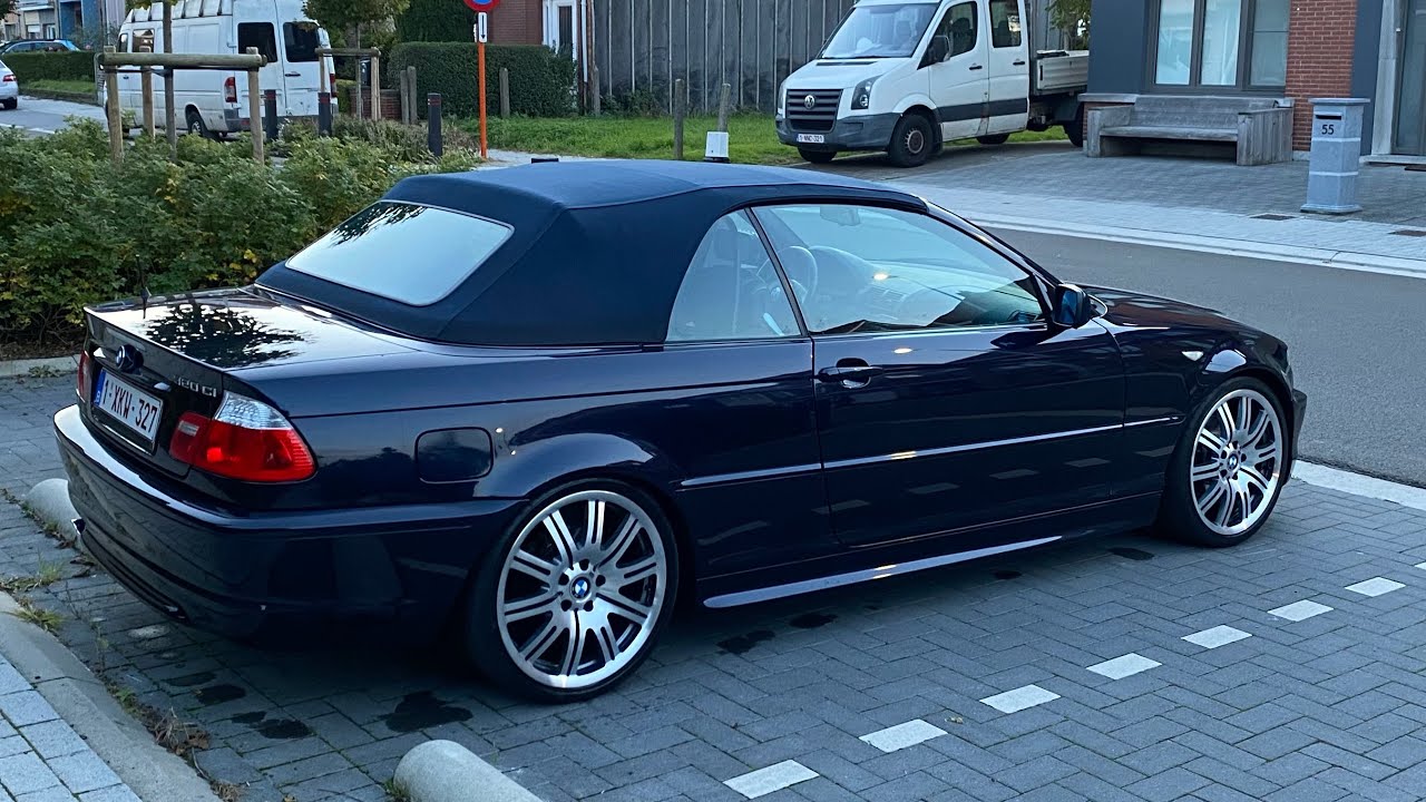 BMW E46 CABRIO 19 Inch style 67 walk around after handwash