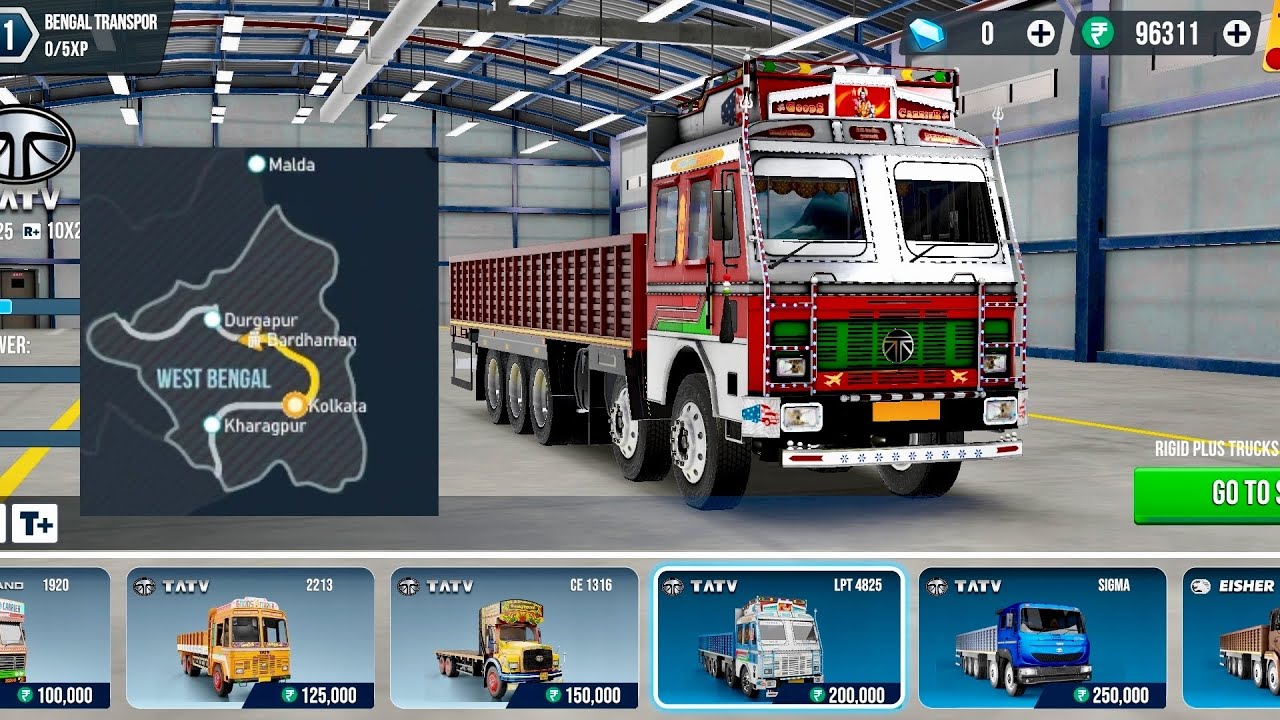 Truck masters India [kolkata to durgapur] (Android & iOS) ultra HD game 