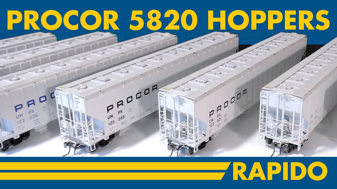 Rapido Procor 5820 Hopper Unboxing!
