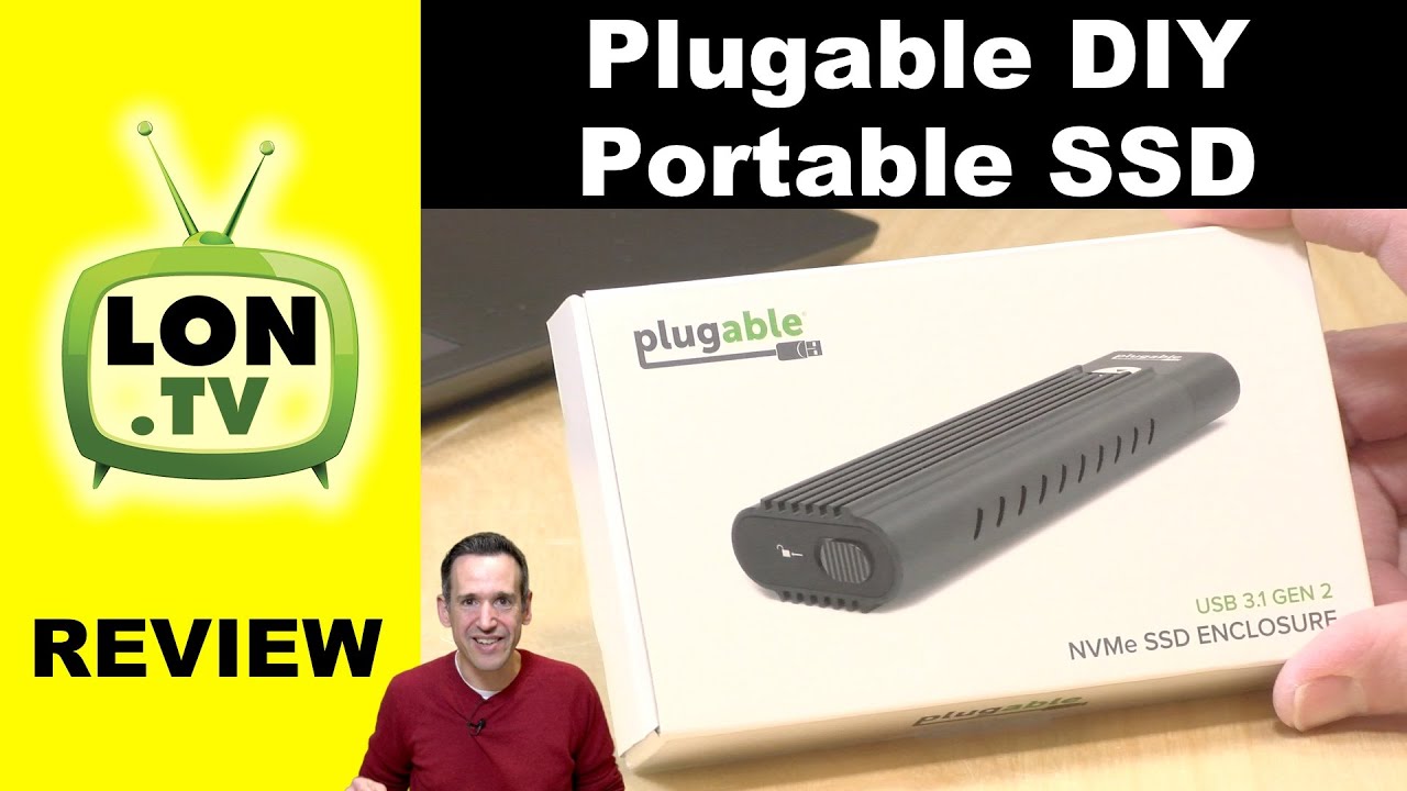 Plugable DIY Tool-less External USB-C NVME SSD Enclosure Review