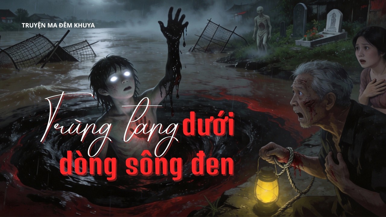 TRÙNG TANG DƯỚI DÒNG SÔNG ĐEN - Truyện ma Phạm Xuân - Truyện ma đêm khuya