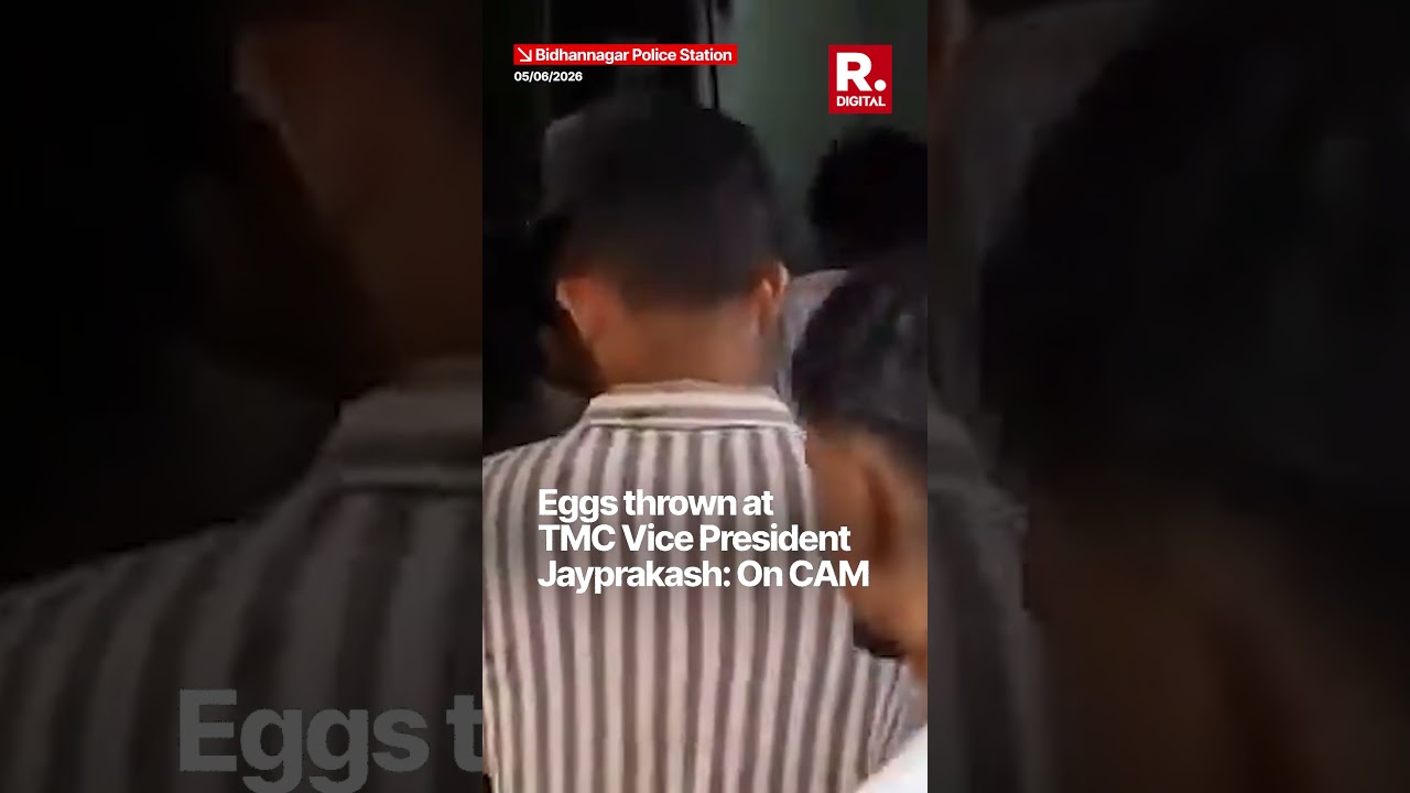 TMC Vice President Jayprakash Under Egg Attack | West Bengal