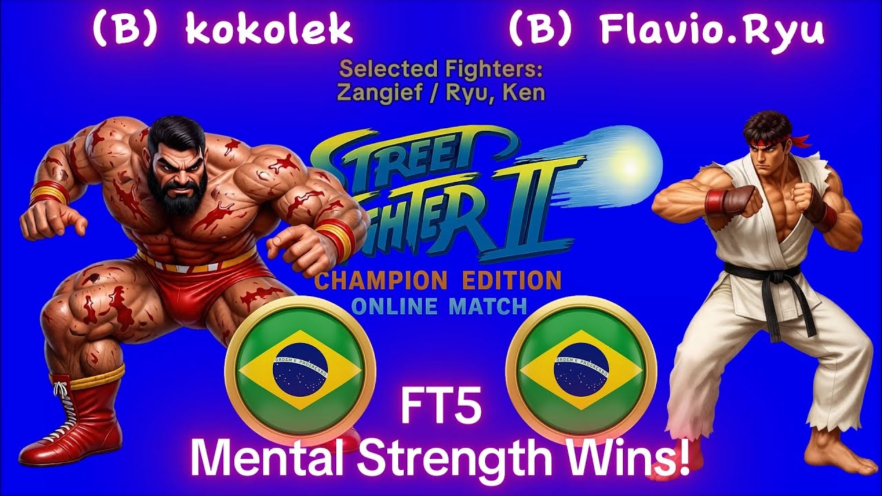 kokolek VS. RAC | Flavio.Ryu - Street Fighter II' Champion Edition - FT5 - 