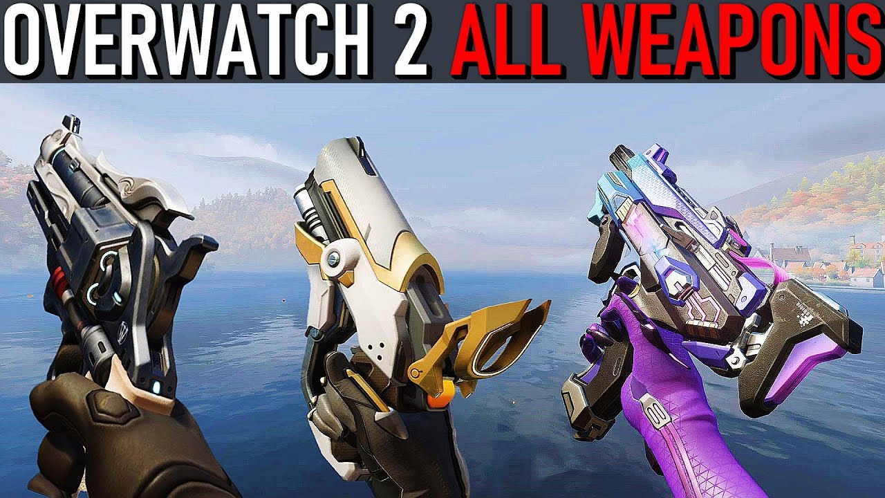Overwatch 2 All Weapons Showcase  [PC STEAM 2023]