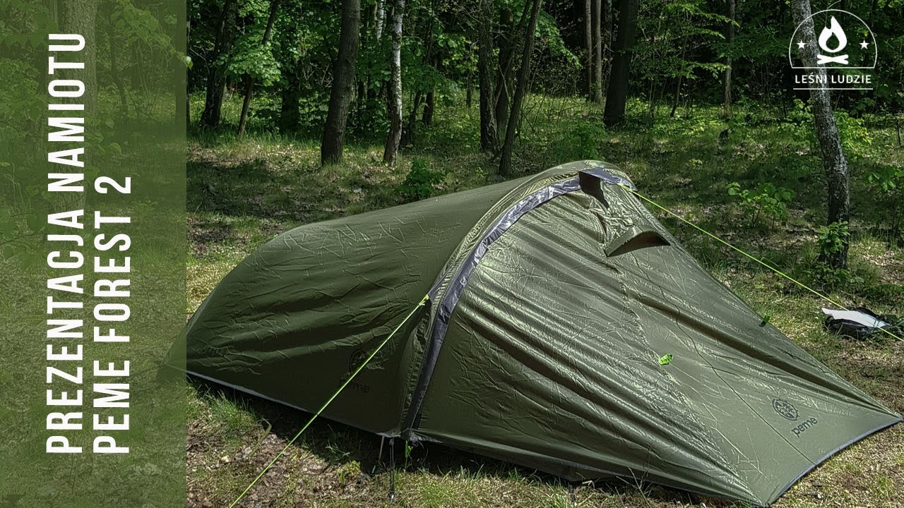 Namiot Peme Forest 2 - wyprawa z synem do lasu