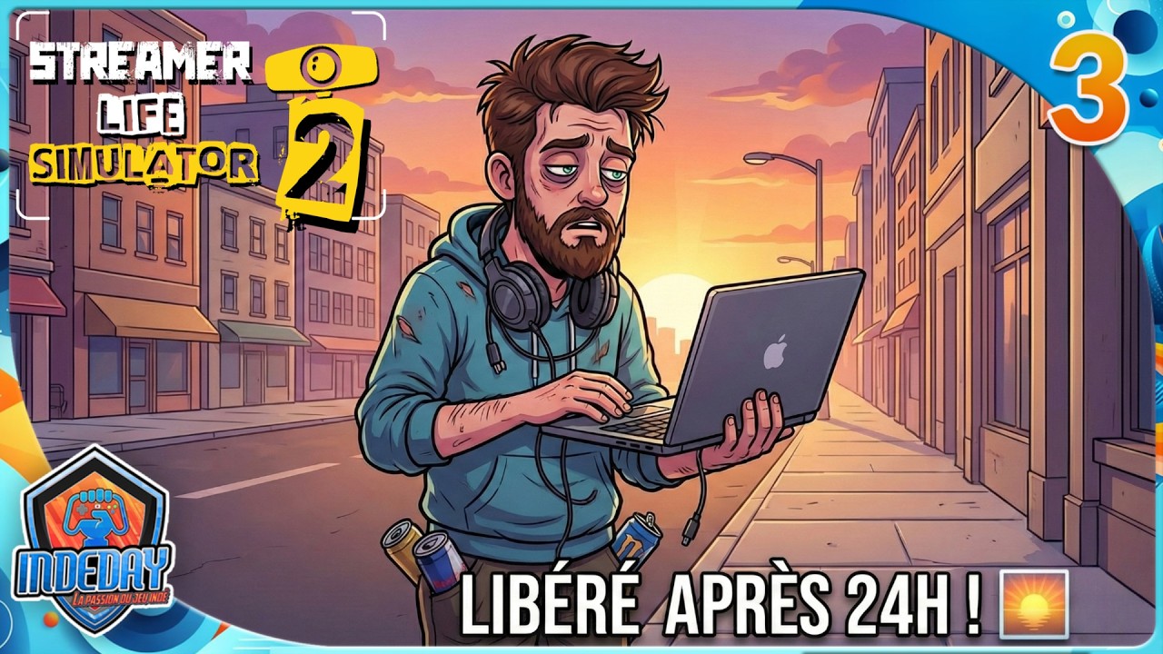 24H DE LIVE NON STOP ! (Streamer Life Simulator 2 #3)