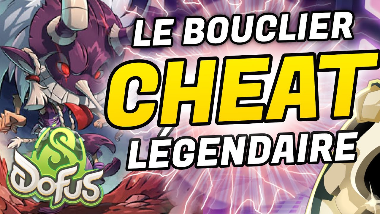 -5000 ZOBAL UP BOUCLIER LÉGENDAIRE SUR DOFUS 3 UNITY