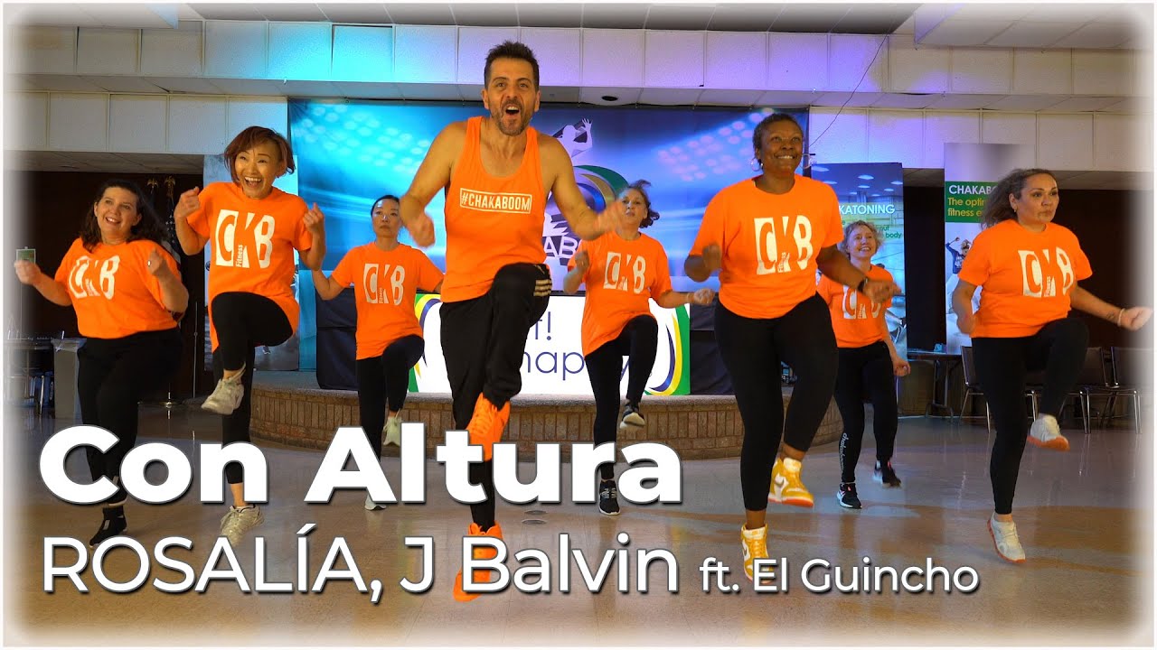 Con Altura - ROSAL&Iacute;A, J Balvin ft  Guincho l Dance Workout l Chakaboom Fitness Choreography