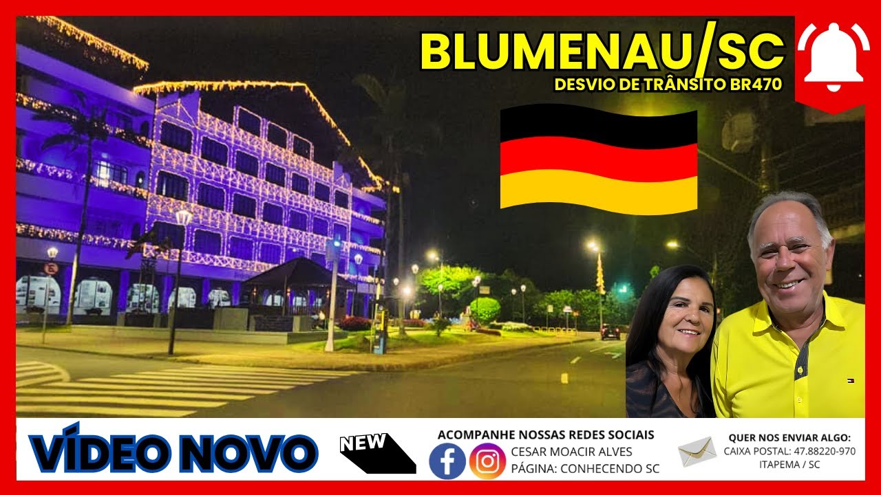 Desviando do Trânsito da Br 470 em Blumenau/SC.