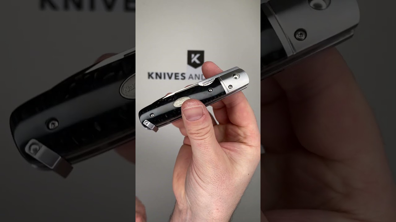 Fällkniven GPcb Juma, Laminated CoS, Carbon gentleman's knife