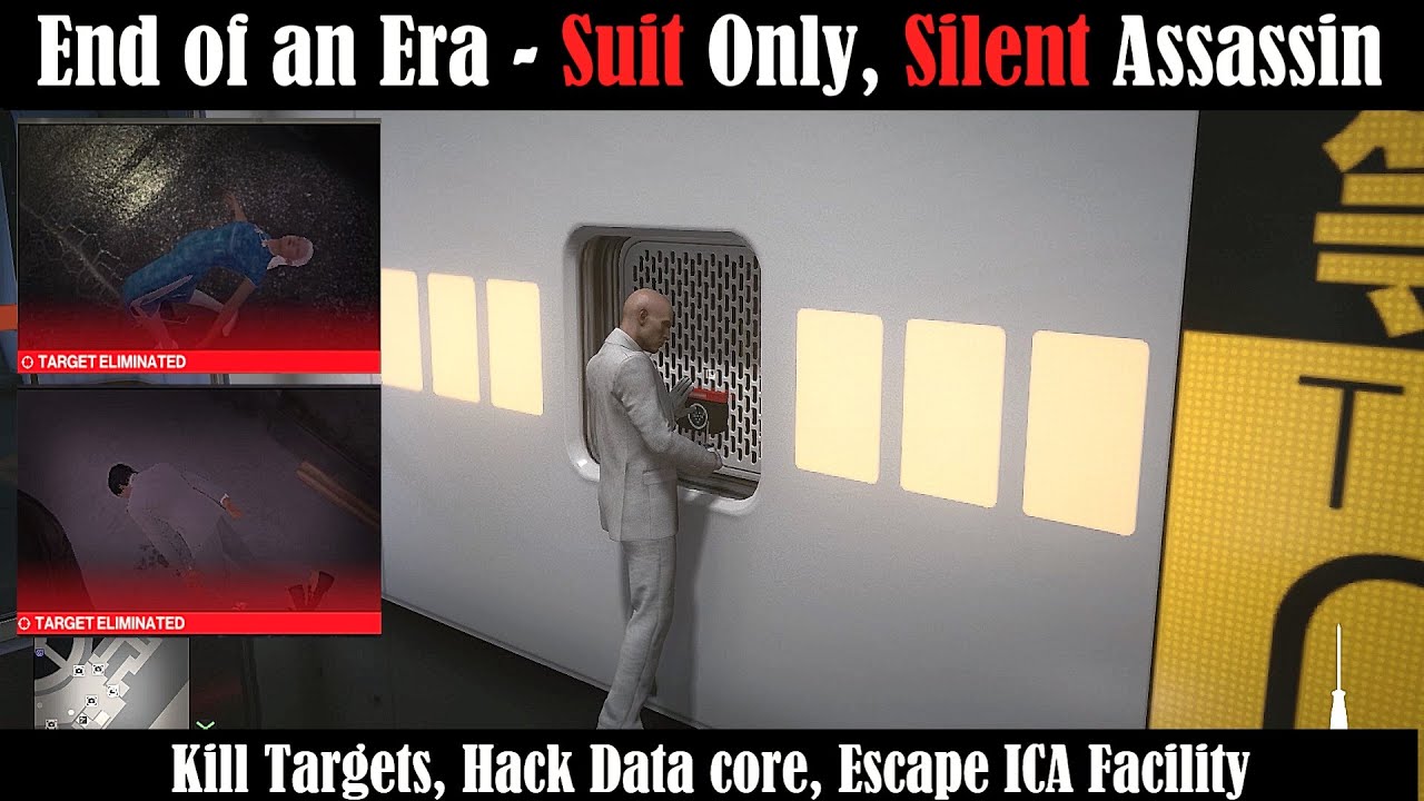 Hitman 3 Chongqing - All targets, hack data core, escape (Suit Only, Silent Assassin) train station