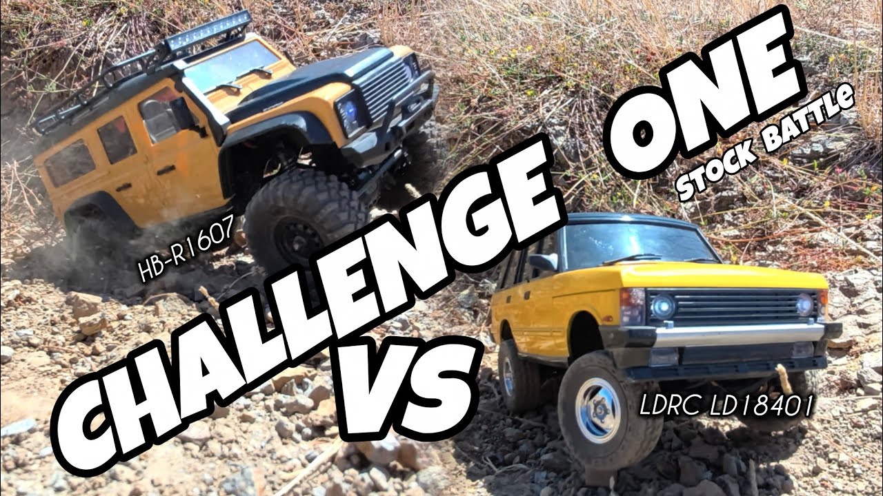 HB R1607 VS LDRC - LD14801 CHEAP CRAWLERS ANY GOOD? CHALLENGE ONE