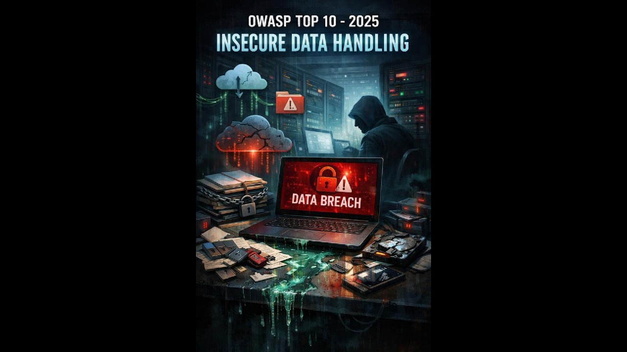 OWASP Top 10 (2025) – Insecure Data Handling Explained | A04, A05 & A08 by @RealTryHackMe