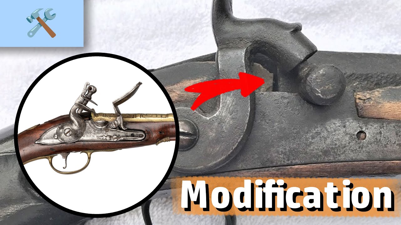 How to Convert flintlock to Percussion Lock Muskets/Rifles | 3 Methods of Ancient People