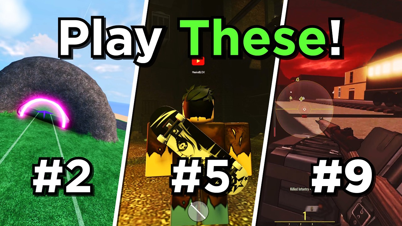 Best 10 Roblox Games To Play Right Now!