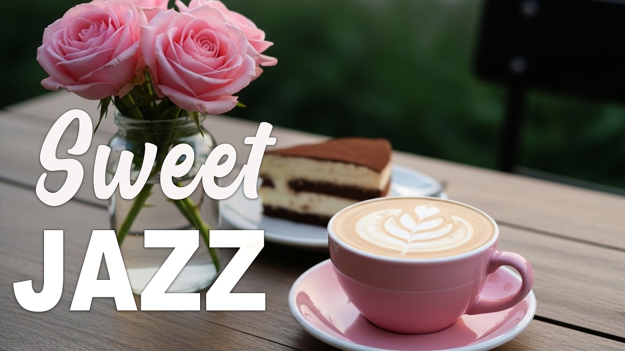 Sweet Jazz 🌿 Bossa Nova Piano - Coffee Shop Ambience for Peaceful Focus and Happy Mood