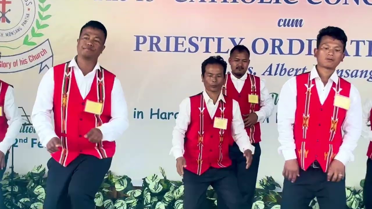 Men's choreography: St. Joseph Church, Mitong