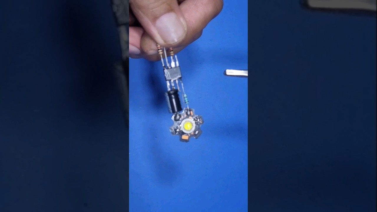 #how to make a fade on off circuit using timer ic NE555 #electronicsprojects @shakti tech Shakti