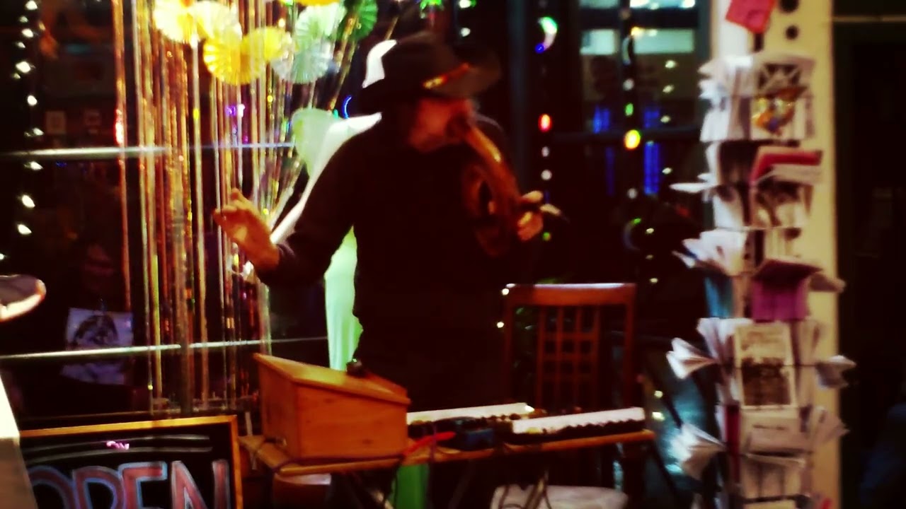 EtherAir at The Void in Eureka 1/3/26  #theremin #didgeridoo #livemusic #weirdmusic #spacemusic