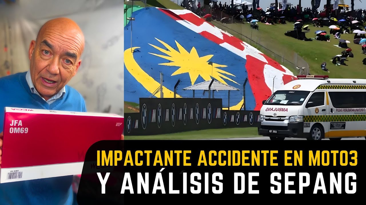Fuerte accidente en Moto3 y el an&aacute;lisis completo de Sepang