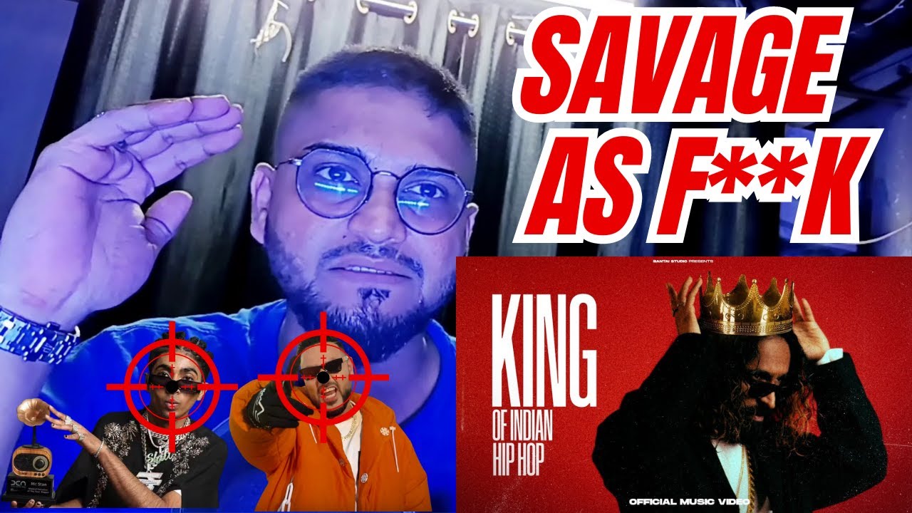 EMIWAY KING OF INDIAN HIP HOP Reaction | EMIWAY Bantai KING OF INDIAN HIP HOP Reaction