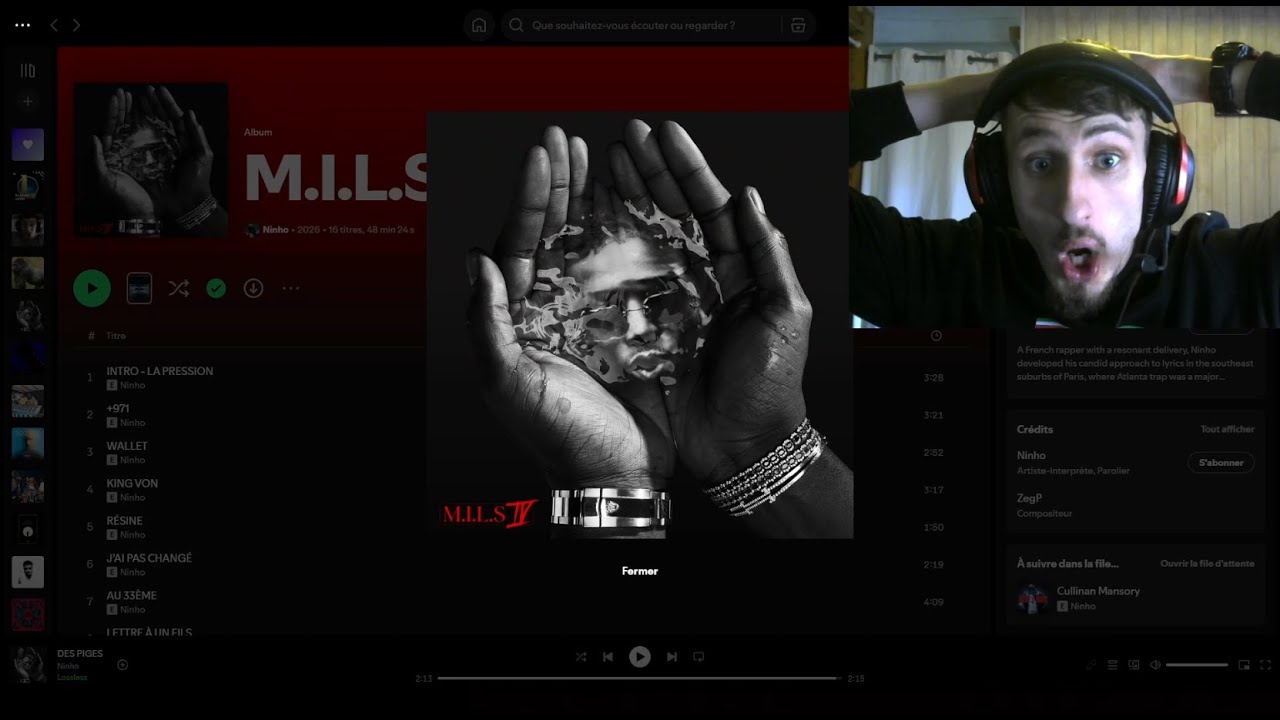 PREMIÈRE ÉCOUTE - NINHO - M.I.L.S 4