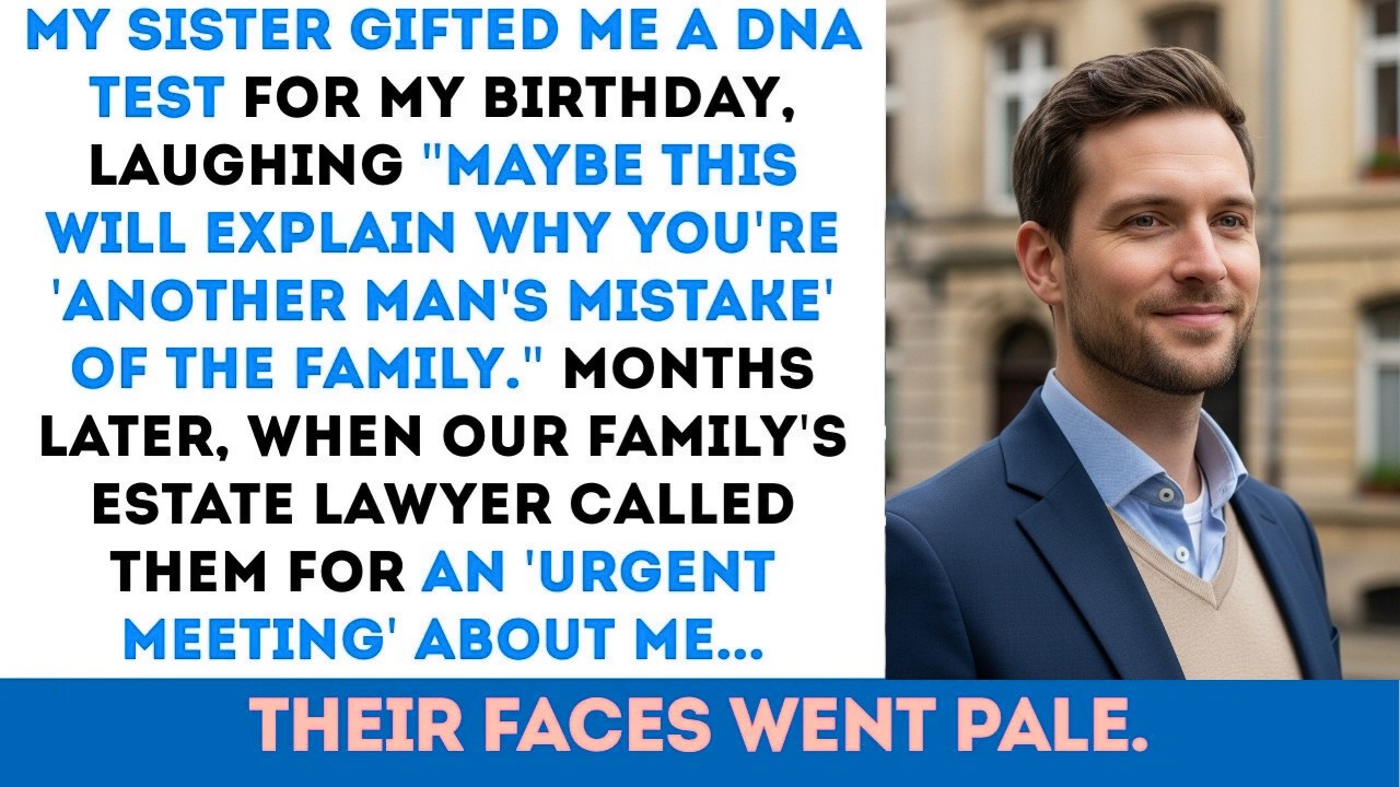 On My Birthday, My Sister Gave Me a DNA Test and Mocked Me： “Another Man’s Mistake” as a Joke  S