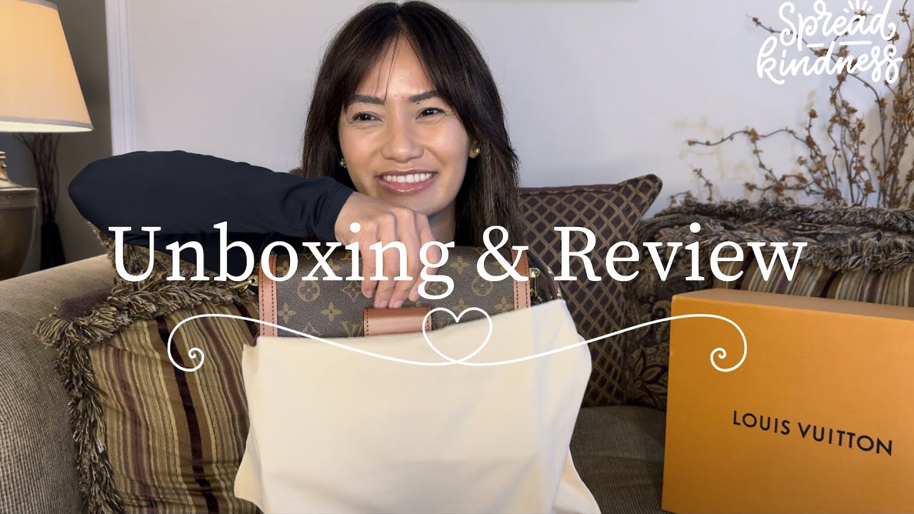 UNBOXING/REVIEW of LOUIS VUITTON DAUPHINE MM