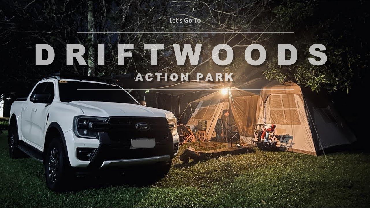 Third Time Camping at Driftwoods Action Park | 4K | ASMR | Naturehike