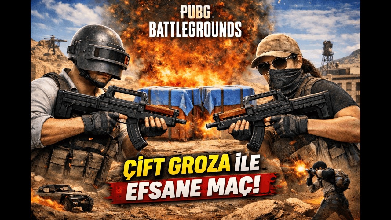 İKİ DROP YAN YANA MİRAMAR EFSANE MAÇ #groza #mg3