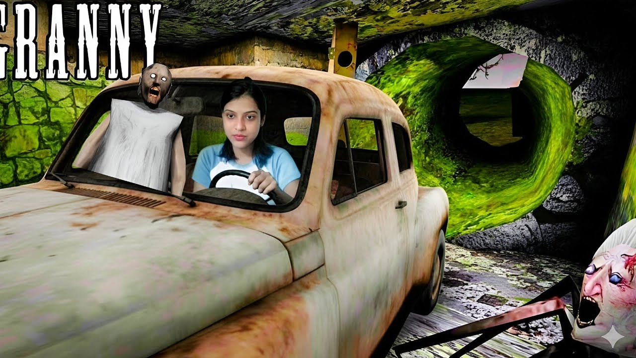 এখানে গাড়ি কিভাবে ? Granny Car In Sewar | Bengali Gameplay