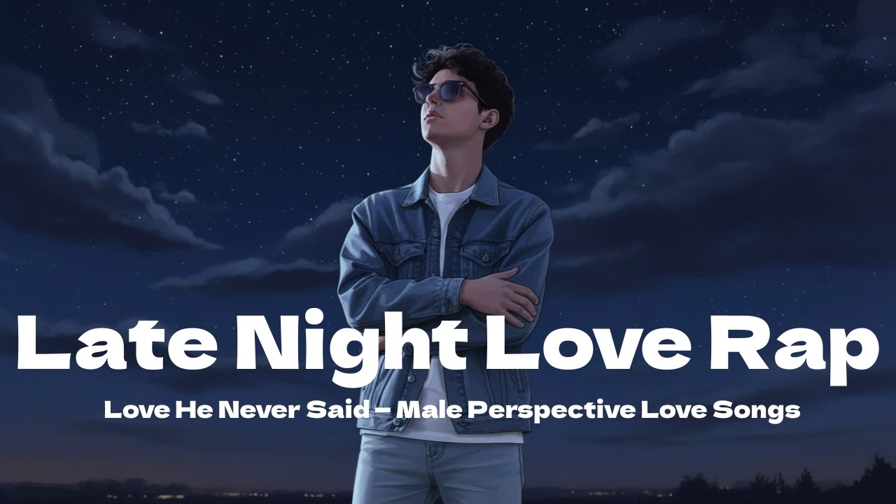 Late Night Love Rap | Male Perspective Romantic Hip Hop Love Song BGM (50 Min)
