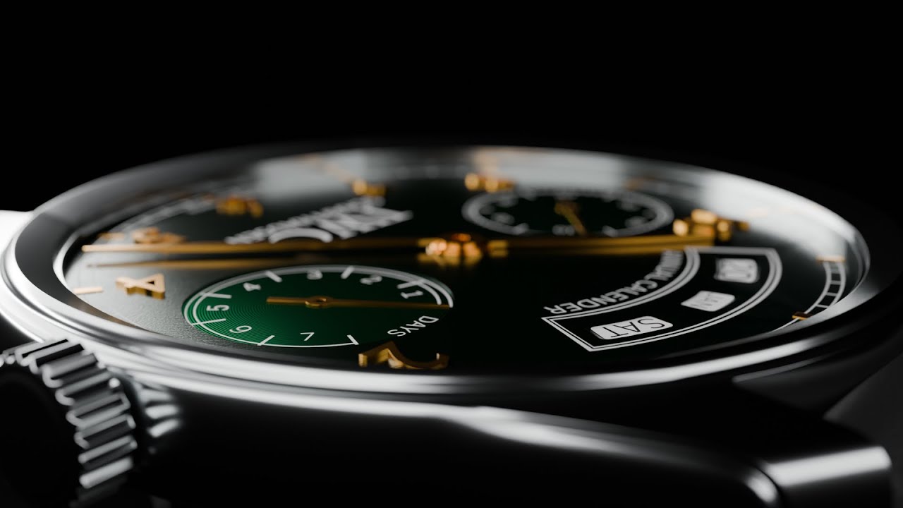 Luxury Watch in Blender 3D | IWC Portugieser 3D Animation