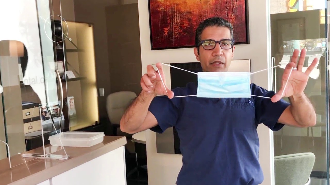 Masks Tips from Dr. Feisel Haji from Soho Dental Toronto