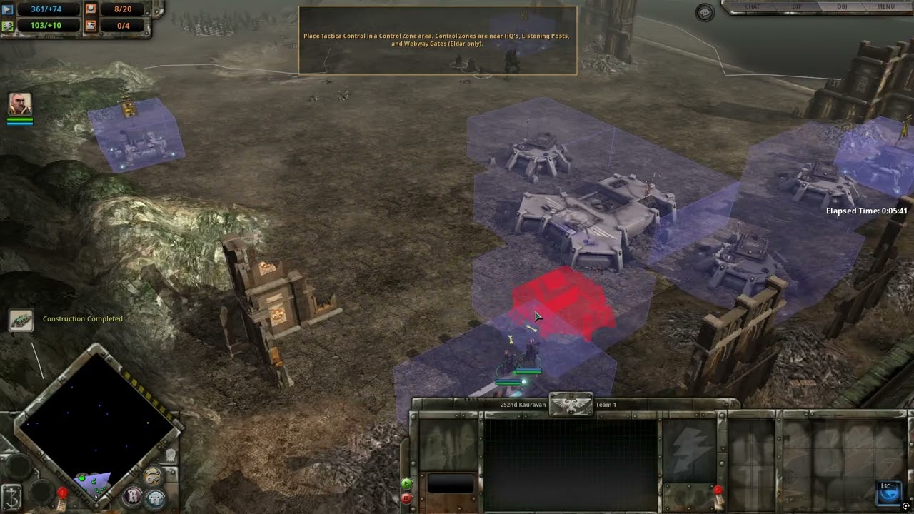 Dawn of War: Soulstorm - Imperial Guard Campaign: Stronghold 1