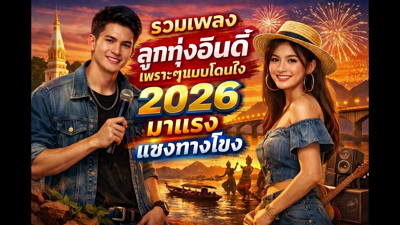 รวมเพลงลุกทุ่งอินดี้เพาระๆแบบโดนใจ2026 มาแรง แชงทางโขง (Official Audio)