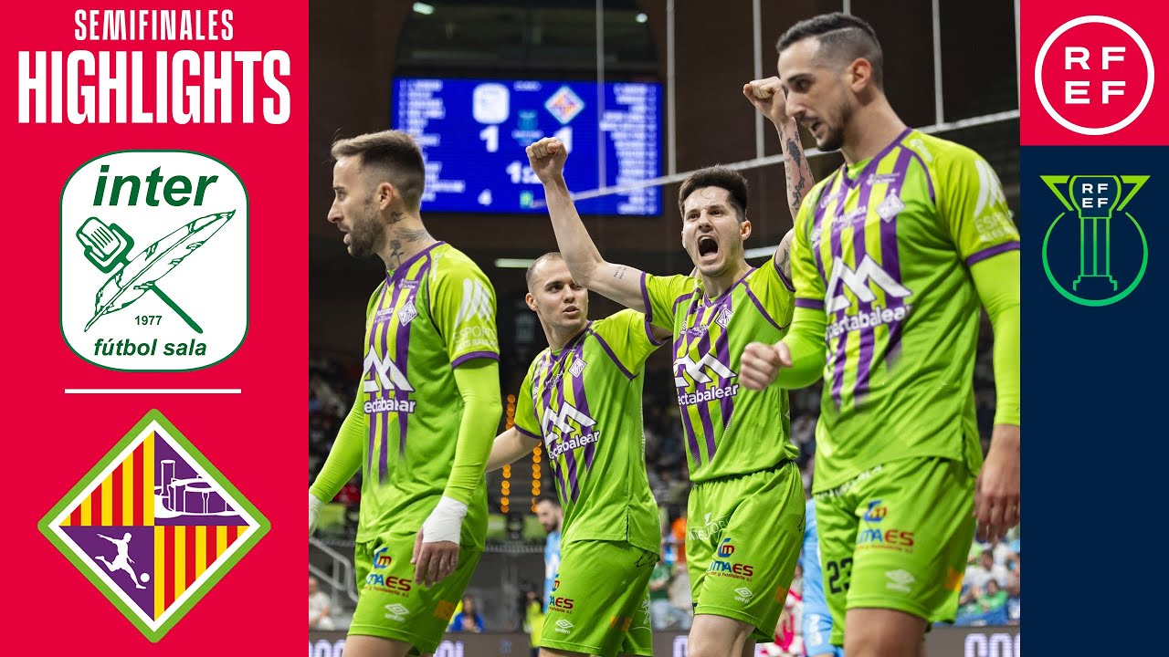 Resumen #CopadeEspañaFS  Movistar Inter 3 (1)-3 (3) Illes Balears Palma Futsal | Semifinales